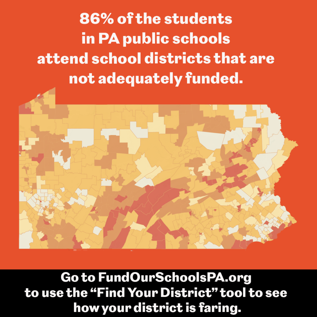 Map: 86% of districts are underfunded