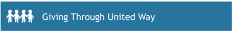 Giving through United Way